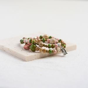 Nouveau Bracelet en Céramique Tressé à la Main, Style Ethnique Artistique, Mignon, Unisexe, Cadeau Commémoratif <span class=keywords><strong>de</strong></span> Voyage pour Filles, Couples et Étudiants - Product Image 4