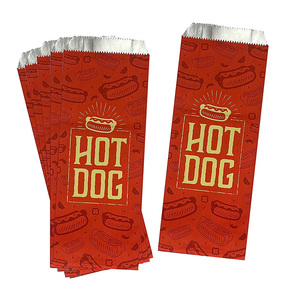 Feuille Hot Dog Sacs Hotdog Sac Wrapper Manches Aluminium Papier Sac - Product Image 3