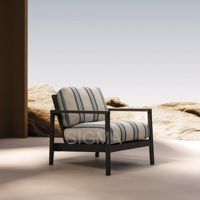 Sigma 2026 Langlebiges Outdoor-Möbelset Wetterfeste Aluminium-Couch-Garnitur für Villen