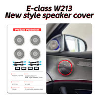 Lampu Ambient Dekoratif 64 Warna Model Baru Penutup Speaker Pintu untuk Mercedes-Benz E-class W213 Lampu Atmosfer