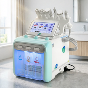 Dispositivo de Cuidado Facial 6 en 1, Hidrodermoabrasión, Limpieza Profunda, Eliminación de Puntos Negros y Acné, Chorro de Oxígeno, Máquina de Belleza - Product Image 1