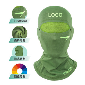 Custom Designed Logo Outdoor Cycling Face Mask Full Face Temperature Sensitive Color Changing Breathable Neck And Face - Product Image 5