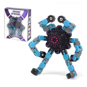 Tuyệt vời dịch vụ mới bán buôn mát tay <span class=keywords><strong>spinner</strong></span> thần tài trẻ em Nhựa điện Popper ngón tay robot biến dạng đồ chơi <span class=keywords><strong>Spinner</strong></span> thần tài - Product Image 3