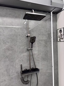 <span class=keywords><strong>2025</strong></span> Mới Hiện Đại Nhựa Thép Hệ Thống Vòi Hoa Sen Vòi Tĩnh Nhiệt Với Phun Mưa Mô Hình De Ducha Mixer Set Cho Phòng Tắm - Product Image 4