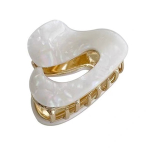 Nuovi Fermagli per Capelli in Acetato Forma Irregolare <span class=keywords><strong>2026</strong></span> Piccola Clip a Squalo Accessori per Chignon per Donne - Product Image 5