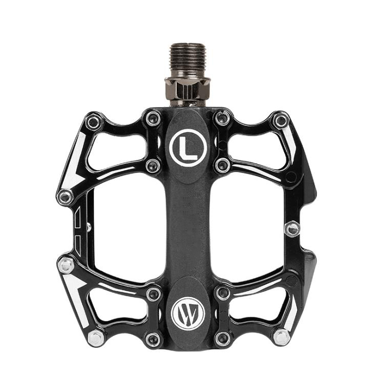 Педали для горного велосипеда с 2 подшипниками, нескользящие легкие велосипедные педали из алюминиевого сплава с герметичной платформой для BMX MTB 9/16