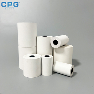 Service OEM Rouleaux de papier thermique 57x45mm 55gsm sans BPA pour impression de factures de taxi - Product Image 1