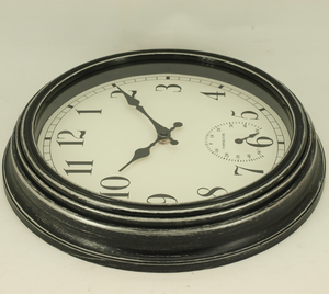 Vintage White French Style Round Retro Antique Shabby Chi Wall <b>Clock</b> - Product Image 6