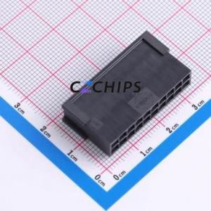 430202001 Housing (Wire-to-Board / Wire-to-Wire) P=3mm Connector 2x10P 3mm Micro-Fit (MX 3.0) 3mm - Product Image 2