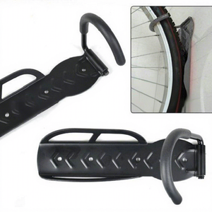 Soporte de pared para bicicleta, gancho de almacenamiento duradero para bicicleta de montaña, uso en interiores, no requiere montaje, importado - Product Image 1