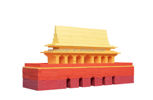 Nhà Cung Cấp Bán Buôn Thông Minh Đồ Chơi Bằng Gỗ Cho Trẻ Em Xây Dựng Khối Thiết Lập Dominos Cho Tay Não Phối Hợp Làm Bằng Gỗ Bền - Product Image 5