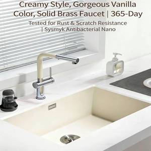 Évier de cuisine multifonctionnel en acier inoxydable 304, style cascade numérique, style ferme américaine - Product Image 6