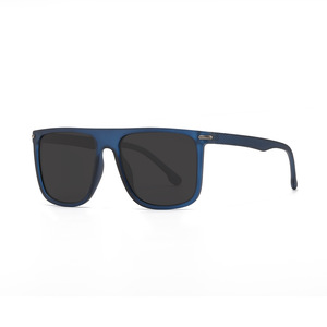 Nouvelles lunettes de soleil polarisées pour hommes, monture carrée, protection UV400, monture PC, verres TAC, couleur noire, pour la conduite et les activités de plein air - Product Image 5
