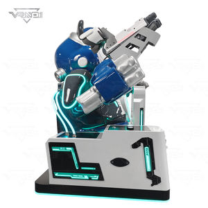 หมวกกันกระสุนดีไซน์ใหม่ ปรับแต่งได้ VR Pandas Privates รุ่นเปลี่ยนหัวสำหรับเล่นเกมจำลองสถานการณ์ VR - Product Image 5