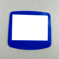 Protection d'écran en plastique coloré pour GameBoy Advance (GBA) – Remplacement de la coque extérieure et accessoires