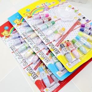 Ensemble de peinture à l'aquarelle pour enfants avec pinceaux, palette de 12 couleurs, lavable, non toxique, pour l'art, l'artisanat, les fournitures scolaires - Product Image 2