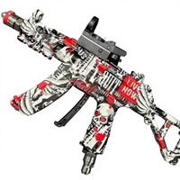 Pistolet à eau haute pression MP5 pour nettoyage de voiture, jouet pour machine à laver domestique, modèle 2026