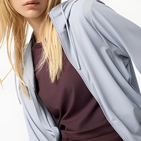 Cardigan en maille anti-UV UPF50+ pour l'été, veste de protection solaire pour hommes et femmes, antibactérien 7A, anti-insectes, résistant aux plis, à capuche