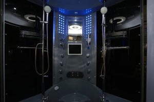 Nuovo!!! Bagno di vapore/elegante, spaziosa e pieno di caratteristica, g168 angolo doccia/doccia cabina/sauna portatile mobile - Product Image 6