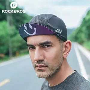 Rockrbos mũ nhỏ với mặt trời bảo vệ trong mùa hè Wicking độ ẩm và mồ hôi đi xe đạp cap tùy chỉnh đi xe đạp hat UV bảo vệ