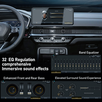 Radio de coche Android Meihua de 12.3 pulgadas para Honda CR-V 2023 con Carplay, navegación GPS, pantalla táctil y kit de marco embellecedor