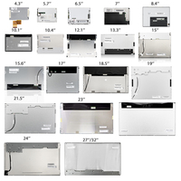 AUO 4.3/5.7/6.5/7/8.4/10.1/10.4/12.1/13.3/15/15.6/17/18.5/19/21. 5-32 inci layar Panel LCD tampilan industri modul LCD