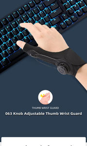 อุปกรณ์พยุงข้อมือและนิ้วหัวแม่มือแบบปรับได้ ช่วยบรรเทาอาการปวดจากเอ็นอักเสบ ข้ออักเสบ - Product Image 5