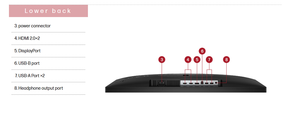 จอภาพ OMEN 27qs ขนาด 27 นิ้ว QHD 280Hz ความละเอียด 2560x1440 รองรับ HDR พร้อม Freesync Premium สำหรับพีซีและอีสปอร์ต - Product Image 6