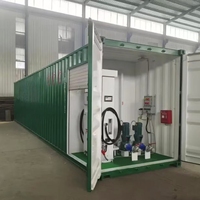 Vente d'usine Station d'essence mobile Station d'essence Station de remplissage de conteneurs avec composants du noyau de la pompe d'alimentation Moteur et moteur