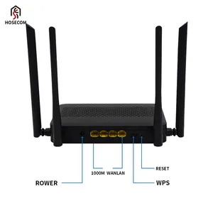 Routeur double bande R712F AC1200 routeur wifi 4FE + 2.4G & 5G 1200M + routeur wifi 5