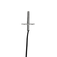 Capteur de température NTC à bride en acier inoxydable QCZH B3435 B3950 10k 100k pour cuiseur à riz -30~150°C Précision 1%-5% Sortie analogique 15s