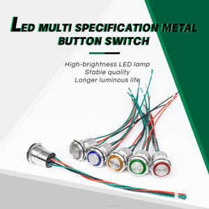 LVBO <strong>Push</strong> <strong>Button</strong> <strong>Switch</strong> With Pilot <strong>Light</strong> Reset <strong>Push</strong> <strong>Button</strong> <strong>Switch</strong> <strong>22mm</strong> High Current 220v 240v 24v 36v 12v 3v Waterproof IP68 - Product Image 5