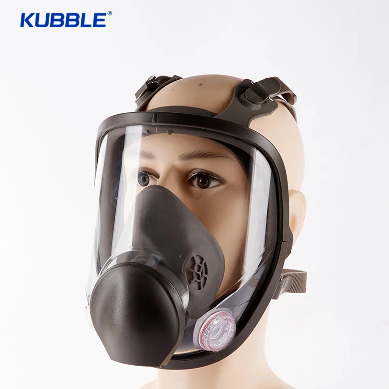 6800 Genuine Respiratory Rubber Reusable Half Face Mask Protection Against Toxic Gases Site And Laboratory