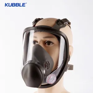 6800 निचले स्तर श्वसन रबर पुन: प्रयोज्य आधा चेहरा मुखौटा के खिलाफ संरक्षण विषैले गैसों साइट और प्रयोगशाला