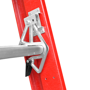 Échelle d'extension de vente directe d'usine en fibre de verre 5m de hauteur 2x10 marches - Product Image 4