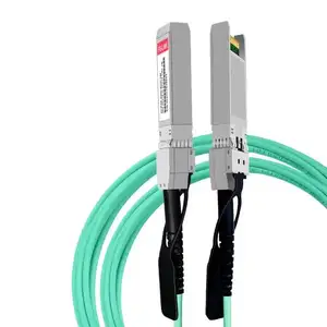 工厂价格AOC有源光缆25G/40G/QSFP28用于服务器机房以太网TCP网络使用电缆长度可选