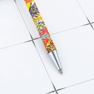 1.0Mm <b>Retractable</b> Heat Transfer Film Ballpoint Wholesale Laser-Engraved Logo Rotating Metal Promotional Gift <b>Pen</b> - Product Image 3