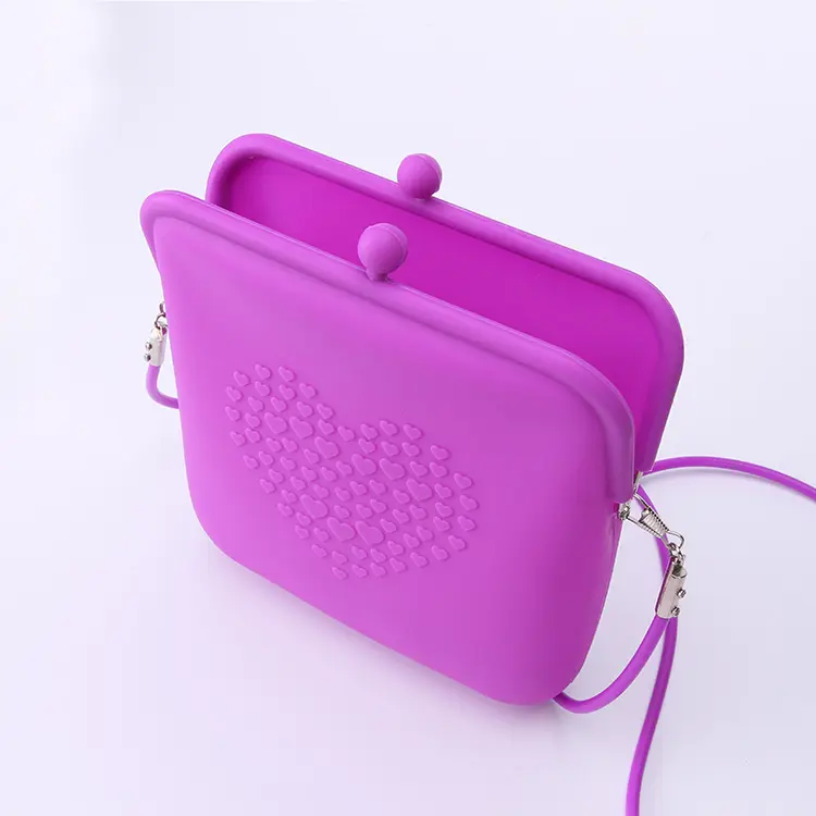 Custom Waterproof Silicone Beach Bag Fashion Ladies Silicone Bag Silicone Handbag Women's Fashion Handbag