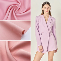 Tissu Barbi de haute qualité tissu extensible à 4 voies 75D tissu sergé de Polyester extensible à Double couche pour pantalon de costume de robe de dame