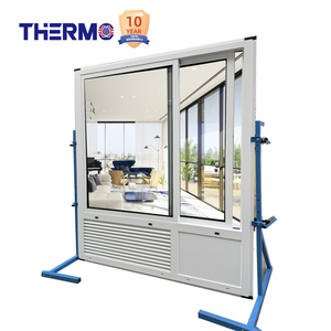 Fenêtre coulissante en aluminium d'impact de preuve d'ouragan de NOA/FPA Miami Dade avec le climatiseur de PTAC pour l'hôtel - Product Image 3