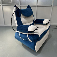Canapé en forme de chat avec télécommande filaire, canapé de jeu électrique inclinable, dossier inclinable, canapé simple de luxe pour salon