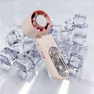 Ventilateur portable à prix de gros 199 avec affichage LED, technologie de réfrigération pour l'été, compresse de glace réglable pour un refroidissement optimal - Product Image 3