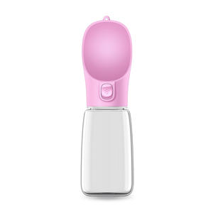 ขวดน้ำสุนัขแบบพกพา 4-in-1 ลายเรียบง่าย เป็นมิตรกับสิ่งแวดล้อม พร้อมภาชนะใส่อาหาร - Product Image 3