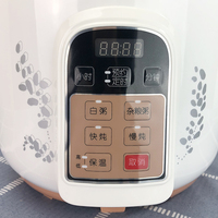 Vente en gros, 3l/4l/5l, poterie de santé multifonctionnelle, marmite électrique, bouillie, soupe, mijoteuse en céramique