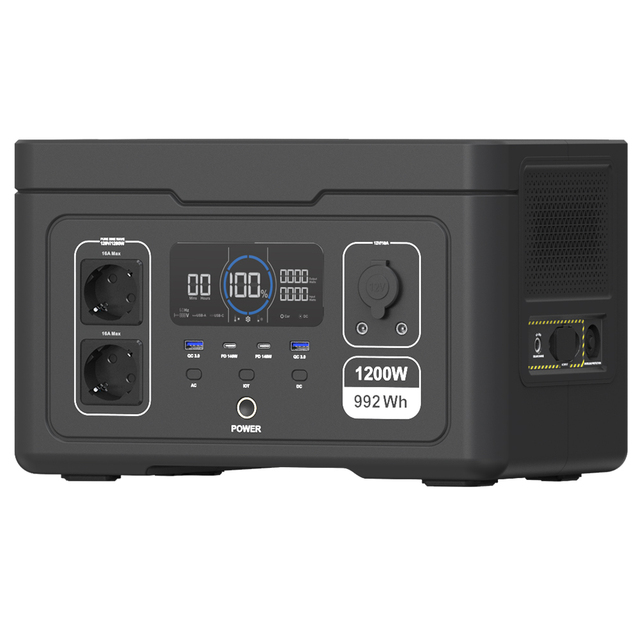 SOUOP S012 1200W Fast Charging Tragbare Powerstation UPS LiFePO4 Solar Generator All in One Outdoor Portable Solar Power Station