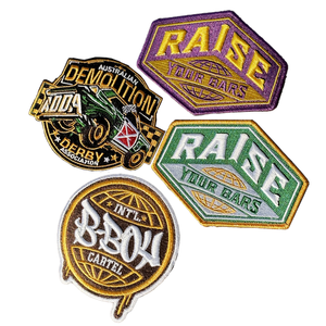 Fabricante de parches bordados 2025, prensa de calor para ropa, logotipo personalizado, insignias 2D 3D, parches bordados, coser, planchar para ropa - Product Image 5