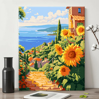 Peinture par numéros personnalisée DIY Image Peinture acrylique Photo Dessin Toile Coloriage Cadeau Wall Art Home Decor Objets décoratifs
