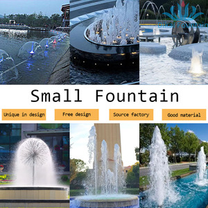 Une caractéristique extérieure minimaliste <span class=keywords><strong>et</strong></span> esthétique de l'<span class=keywords><strong>eau</strong></span>: fontaine de pissenlit - Product Image 6