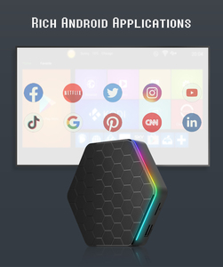 ТВ приставка на Android 12 T95Z Plus 4 ГБ 64 ГБ BT5.0 WIFI6 Allwinner H618 четырехъядерный T95 Plus ТВ приставка