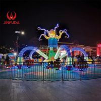 Nouvelle Conception Manège Poulpe Volant pour Parc d'Attractions, Machine de Jeu Rotative Poulpe pour Centre Commercial